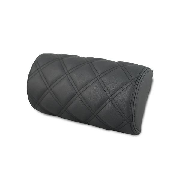 ハイエース レジアスエース 200系 S-GL ネックパッド 左右セット ブラックステッチ H16〜 ヘッドレスト 首サポート 旅行 レザー 低反発 | ハイエース | 02