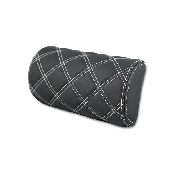 ハイエース レジアスエース 200系 S-GL ネックパッド 左右セット ホワイトステッチ H16〜 ヘッドレスト 首サポート 旅行 レザー 低反発 | ハイエース | 02