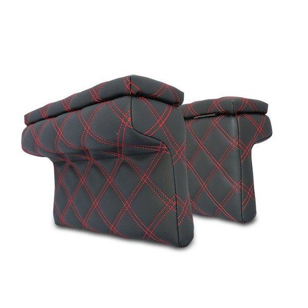 ハイエース レジアスエース 200系 S-GL アームレスト 開閉式 コンソール付き 左右セット H16〜 小物入れ 収納 左右セット 2個 センター | ハイエース | 07