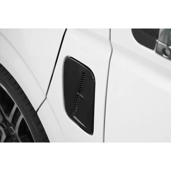 ハイエース 200系 ガソリンカバー エアロダクト付き フューエルカバー ガソリンタンクカバー マットブラック H16〜 全年式 専用設計 | ハイエース | 04