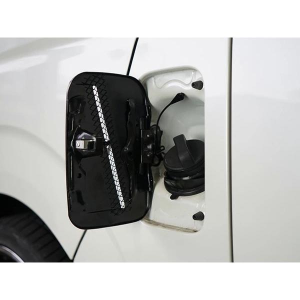 ハイエース 200系 ガソリンカバー エアロダクト付き フューエルカバー ガソリンタンクカバー マットブラック H16〜 全年式 専用設計 | ハイエース | 05