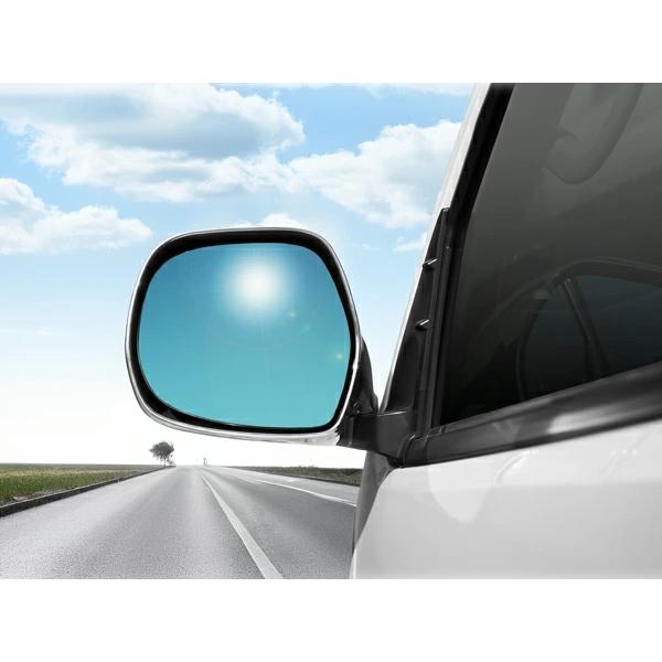 ハイエース 200系 S-GL DX-GLパッケージ 広角ブルーレンズミラー 貼り付けタイプ 左右セット 平成16年〜令和2年4月 1型-5型 | ハイエース | 02