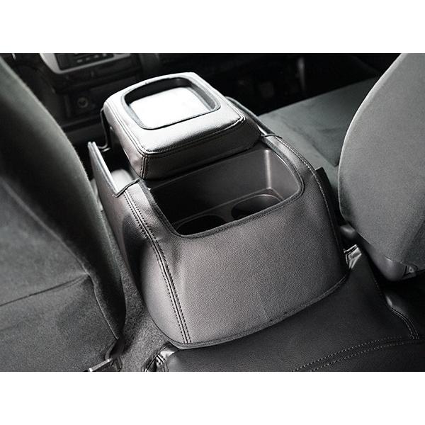 ハイエース 200系 S-GL 標準ボディ センターコンソール レザーカバー ブラック H16〜 | ハイエース | 02