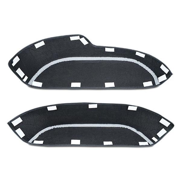 ハイエース 200系 S-GL タイヤハウス レザーカバー ブラック H16〜 標準 ワイド 左右 後輪 目隠し 簡単取付 PVC リア | ハイエース | 02