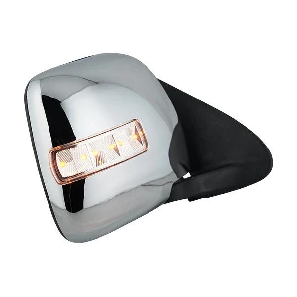 ハイエース 200系 DX LEDウインカー付き ドアミラー 左右セット ミラー 鏡 レジアスエース H16〜 手動式 サイドミラー 現行 | ハイエース | 02