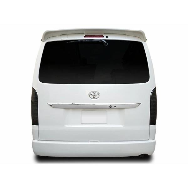 ハイエース レジアスエース 200系 4型 5型 6型 7型 ロングタイプ メッキ リアゲートノブカバー 交換式 H25.12〜 | ハイエース | 01