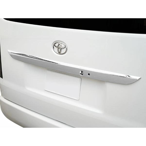 ハイエース レジアスエース 200系 4型 5型 6型 7型 ロングタイプ メッキ リアゲートノブカバー 交換式 H25.12〜 | ハイエース | 02