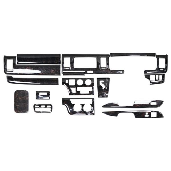 ハイエース 200系 1型 2型 3型 標準ボディ インテリアパネル 16P