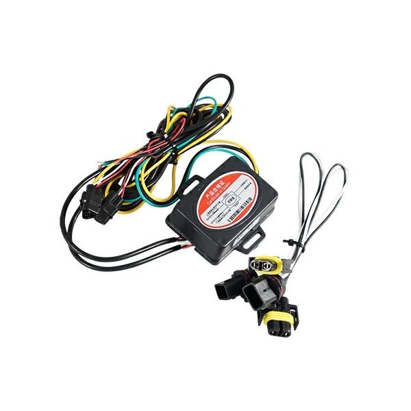 ハイエース レジアスエース 200系 4型 5型 6型 標準 ワイド ファイバー デイライト ウインカー連動 LEDフォグランプ フォグ H25.12〜 | ハイエース | 03