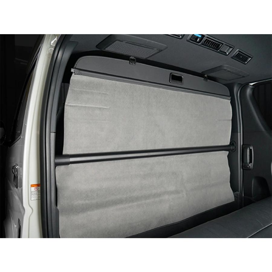 ハイエース 200系  DX S-GL 標準ボディロールスクリーン 仕切り 目隠し 車中泊 日除け サンシェード ロールシェード 全年式 | ハイエース | 02