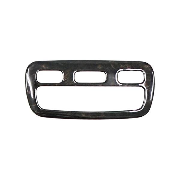 トヨタ ハイエース 200系 S-GL ダークプライム/ダークプライム2 黒木目マホガニー調 ルームランプカバー 1P 内装 傷防止 保護 パネル |  | 01