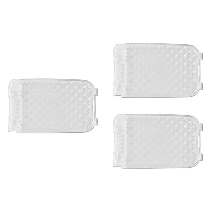 ハイエース 200系 4型 5型 6型 DX用 クリスタルルームランプカバー 3P 現行 内装 レンズカバー 室内 車種専用 レンズカバー |  | 02