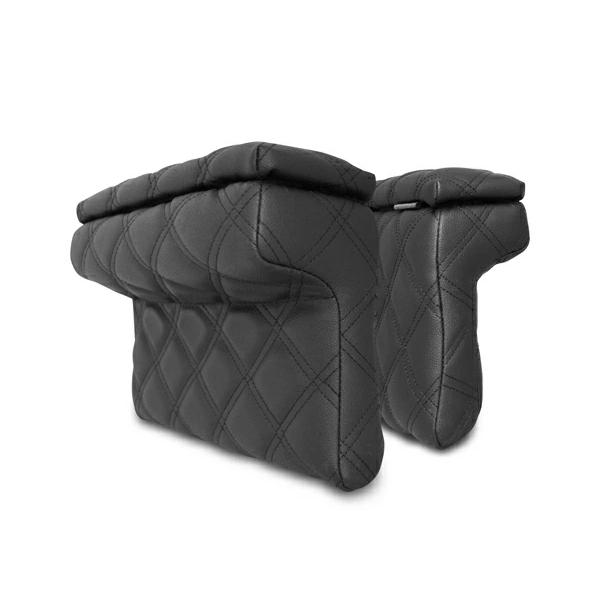 ハイエース 200系 S-GL シートカバー 開閉式アームレスト ダイヤカット  後部座席 運転席 助手席 パーツ 内装 1型 2型 3型 4型 5型 | ハイエース | 05