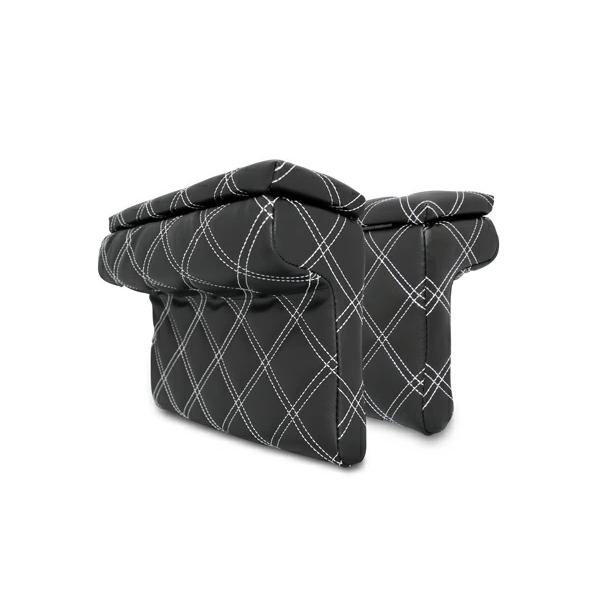 ハイエース 200系 S-GL シートカバー 開閉式アームレスト ダイヤカット  後部座席 運転席 助手席 パーツ 内装 1型 2型 3型 4型 5型 | ハイエース | 07