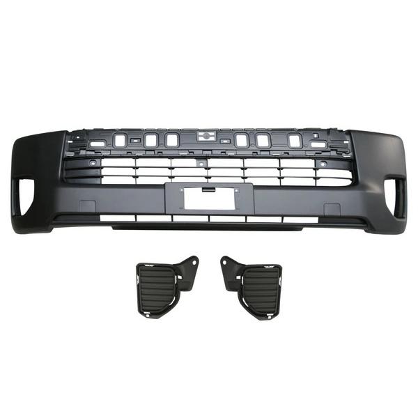 1型2型用 現行ルック ハイエース 200系 4型 5型 6型 ワイド用 フロントKIT TRISTARS BLACK EDTION 4WD オフロード ルック 付属品多数 リフトアップ◇ | ハイエース | 06