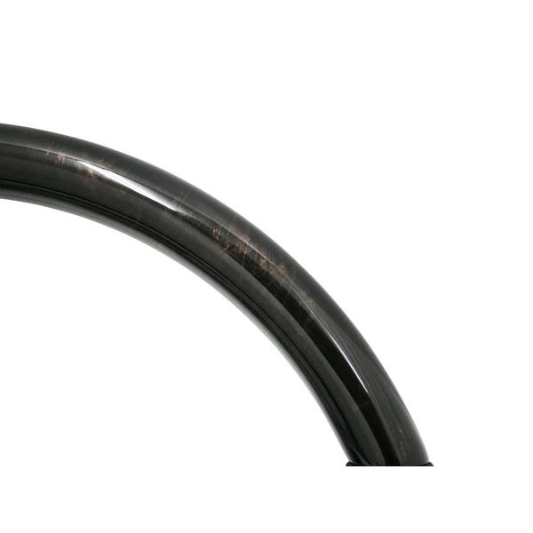 ハイエース レジアスエース 200系 4型 5型 6型 7型 ステアリング ハンドル ダークプライム 黒木目マホガニー調 単品交換 パンチングレザー | ハイエース | 04