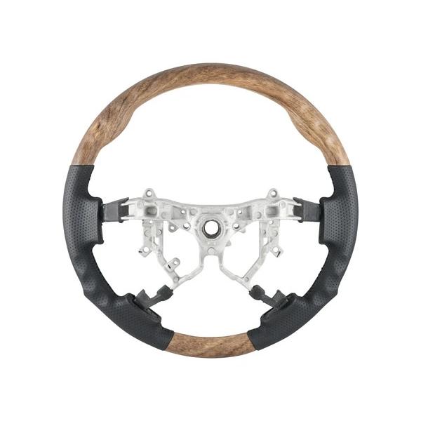 ハイエース 200系 ハンドル ステアリング ガングリップ シフトノブ 4型 5型 6型 7型 ナチュラルウッド調 木目調 内装 | ハイエース | 06