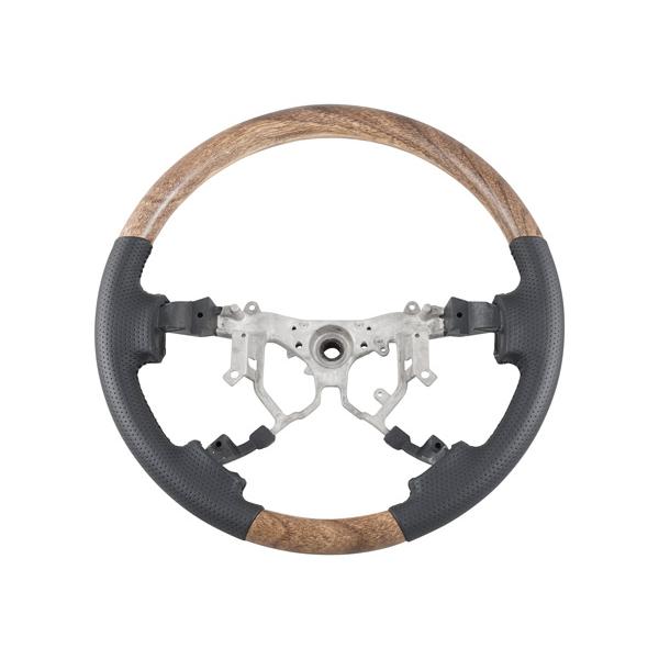 ハイエース 200系 4型 5型 6型 7型 標準ボディ用 インテリアパネル16P スタンダード ステアリング シフトノブ セット ナチュラルウッド調 | ハイエース | 02