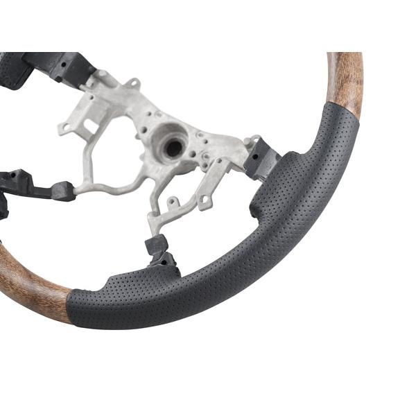 ハイエース 200系 4型 5型 6型 7型 標準ボディ用 インテリアパネル16P スタンダード ステアリング シフトノブ セット ナチュラルウッド調 | ハイエース | 04