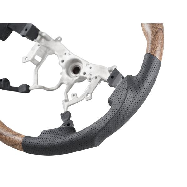 ハイエース 200系 4型 5型 6型 7型 標準ボディ用 インテリアパネル16P ガングリップ ステアリング シフトノブ セット ナチュラルウッド調 | ハイエース | 05