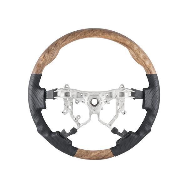 ハイエース 200系 4型 5型 6型 7型 標準ボディ用 インテリアパネル16P ガングリップ ステアリング シフトノブ セット ナチュラルウッド調 | ハイエース | 06