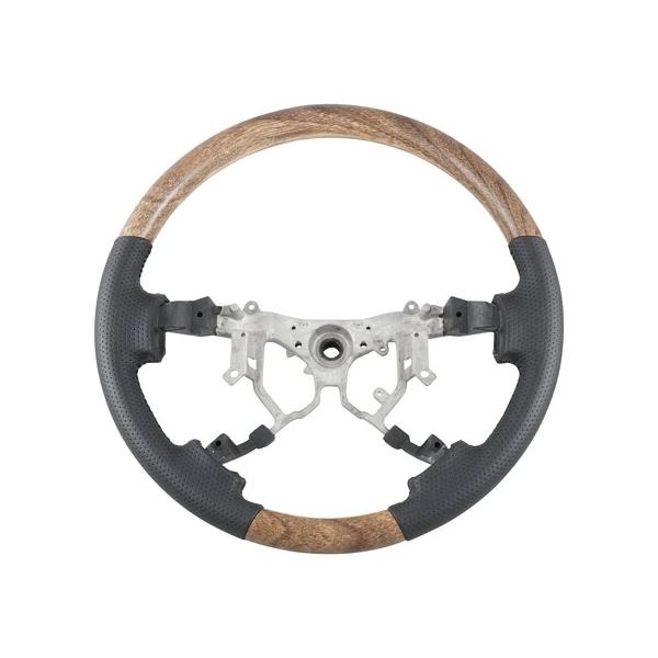 ハイエース 200系 4型 5型 6型 7型 ワイドボディ インテリアパネル16P スタンダード ステアリング シフトノブ セット ナチュラルウッド調 | ハイエース | 02