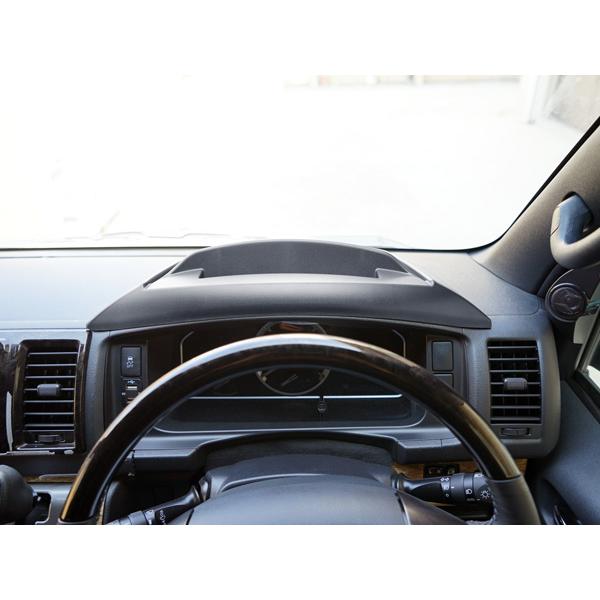 200系 ハイエース 1型-7型 全車対応 ダッシュボードトレイ 小物入れ スマホホルダー メーター 収納 滑り止め スタンド 専用設計 | ハイエース | 08