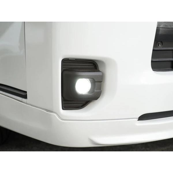 ハイエース 200系 7型 純正タイプ LEDフォグランプ 左右セット 車検対応 バルブ付属 フロント カスタム 標準 ワイド | ハイエース | 06