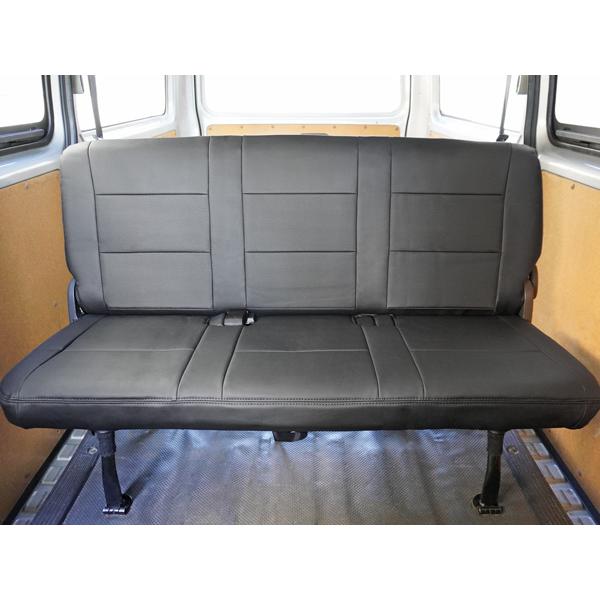 ハイエース シートカバー DX 200系 パンチングレザー セカンド用 平成28年6月以降 後部座席 レザー 内装 車検対応 汚れ防止 | ハイエース | 03