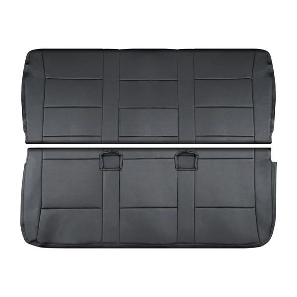 ハイエース シートカバー DX 200系 パンチングレザー セカンド用 平成28年6月以降 後部座席 レザー 内装 車検対応 汚れ防止 | ハイエース | 05