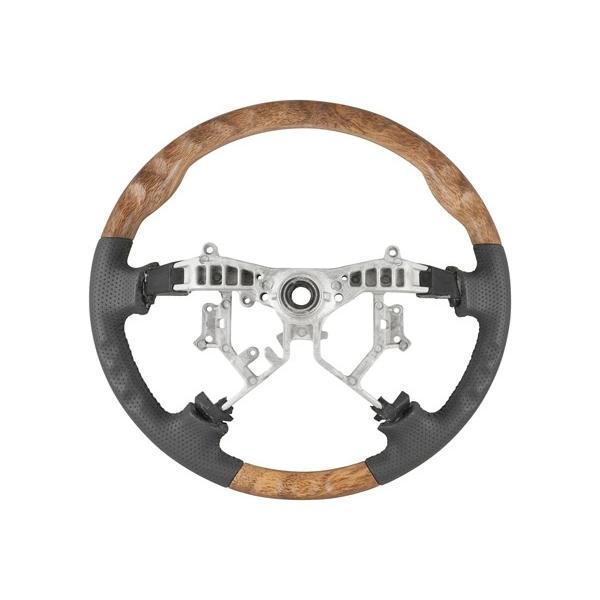 ハイエース 200系 1型 2型 3型 標準ボディ用 ナチュラルウッド調 インテリアパネル16P スタンダードステアリング シフトノブ セット | ハイエース | 08