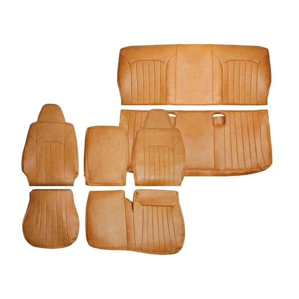 ハイエース シートカバー DX 200系 ヴィンテージ ブラウン フロント セカンド 運転席 助手席 後部座席 レザー 平成28年6月以降〜 | ハイエース | 02