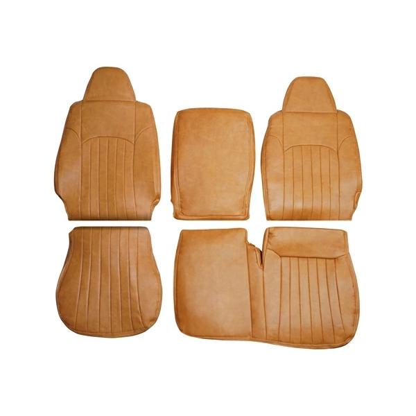 ハイエース シートカバー DX 200系 ヴィンテージ ブラウン フロント セカンド 運転席 助手席 後部座席 レザー 平成28年6月以降〜 | ハイエース | 03