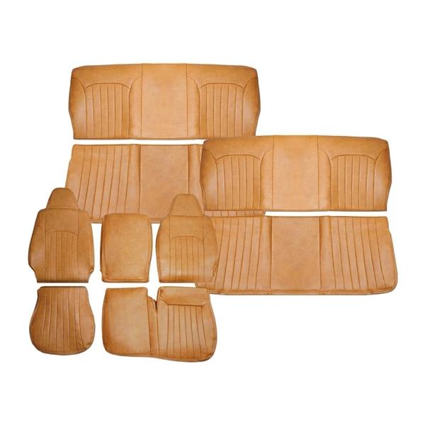 ハイエース シートカバー DX 200系 ヴィンテージ ブラウン 9人乗り用 3列セット レザー 1型 2型 3型 4型 フロント セカンド×2 | ハイエース | 02