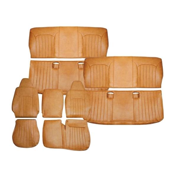 ハイエース シートカバー DX 200系 ヴィンテージ ブラウン レザー 9人乗り用 3列セット 平成28年6月以降 フロント セカンド×2 | ハイエース | 02