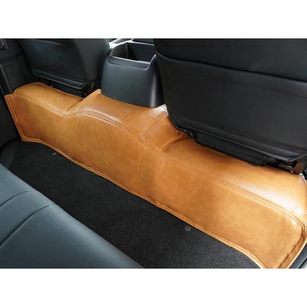 ハイエース 200系 S-GL 標準ボディ用 リアデッキカバー  ヴィンテージブラウン レザー 後部座席 汚れ防止 車 後ろ 内装 | ハイエース | 03