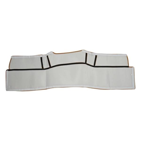 200系 ハイエース S-GL ワイドボディ用 リアデッキカバー ヴィンテージブラウン レザー 後部座席 汚れ防止 車 後ろ 内装 | ハイエース | 02