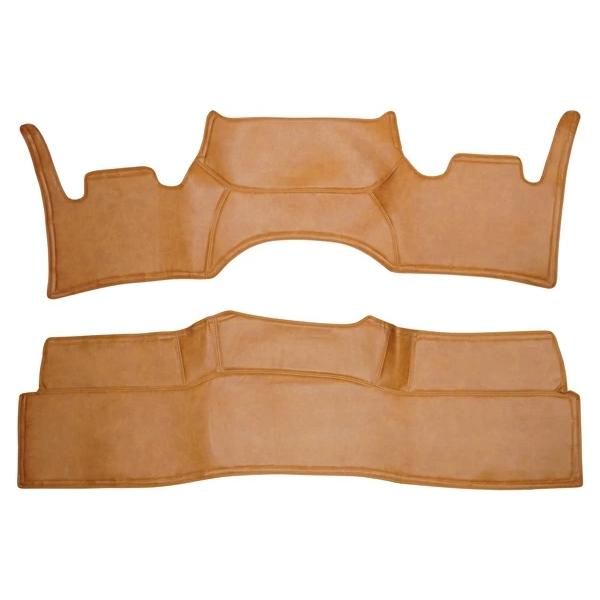 200系 ハイエース S-GL ワイドボディ用 フロントデッキカバー リアデッキカバー セット ヴィンテージブラウン レザー 内装 カスタム | ハイエース | 01