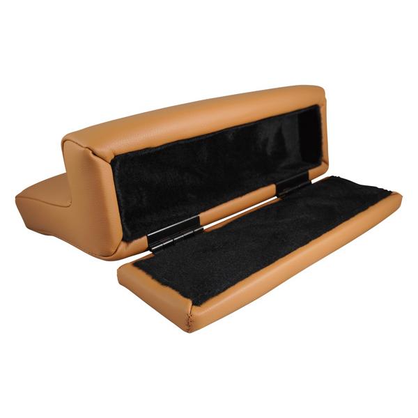 ハイエース 200系  S-GL用 アームレスト コンソール付き 開閉式 キャメル レザー 小物入れ 収納 左右セット 2個 センター | ハイエース | 05