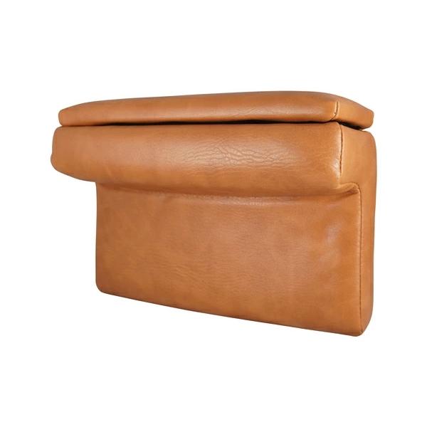 200系 ハイエース アームレスト S-GL用 コンソール付き 開閉式 ヴィンテージ ブラウン レザー 小物入れ 収納 左右セット 2個 センター | ハイエース | 02