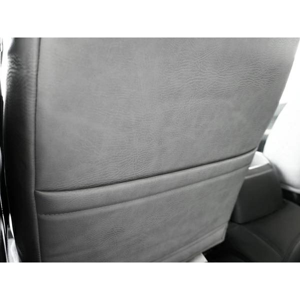 200系 ハイエース S-GL シートカバー フロント/セカンド セット ヴィンテージ グレー レザー 灰色 運転席 助手席 後部座席 | ハイエース | 06