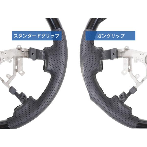 200系 ハイエース 4型 5型 6型 7型 8型 ダークプライムS カーボン調 ステアリング シフトノブ セット | ハイエース | 03