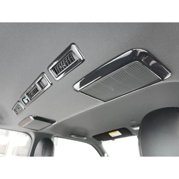 ハイエース 200系 4型 5型 6型 7型 8型 リアエアコン インテリアパネル 5P ダークプライムS カーボン調  標準 ワイド 現行 | ハイエース | 09