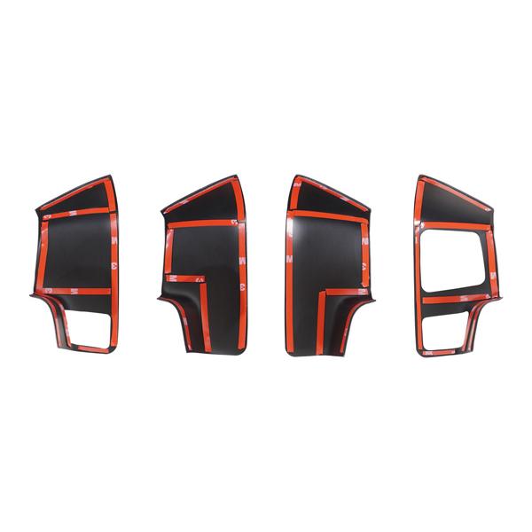 ハイエース 200系 4型 5型 ダークプライムS カーボン調 ステアリングスイッチパネル 4P | ハイエース | 02