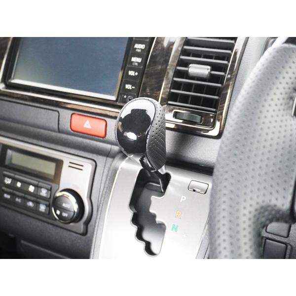 ハイエース 200系 4型 5型 6型 7型 8型 S-GL ダークプライムS カーボン調 インテリアパネル 16P ステアリング シフトノブ セット | ハイエース | 13