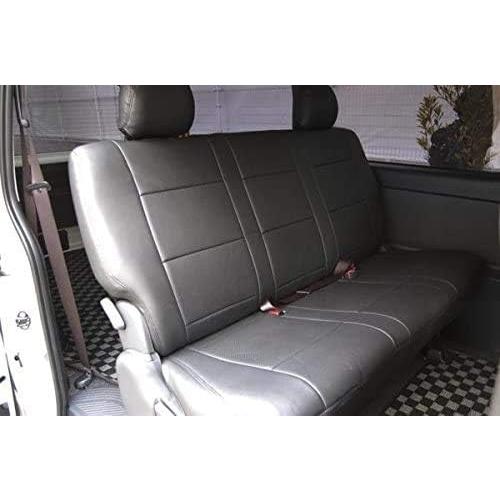ハイエース 200系 スーパーGL S-GL 専用 9型対応 レザーシートカバー フロント / セカンド用 (パンチングレザー) | ハイエース | 04