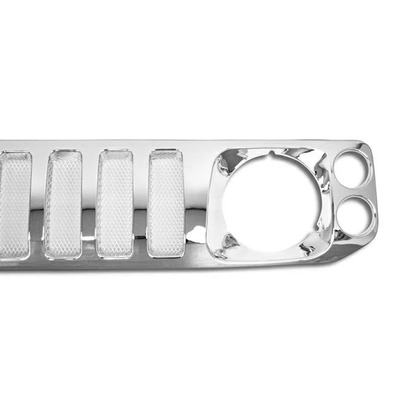 ジムニー JA12 JA22 JB32 メッキ メッシュグリル H7.11〜 フロントグリル マークレス フェイス カスタム 補修 |  | 02