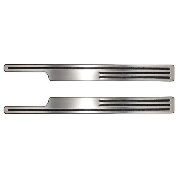 ジムニー JB64W ジムニーシエラ JB74W ステンレス製 フロント スカッフプレート ステッププレート H30.7〜 | ジムニー | 01