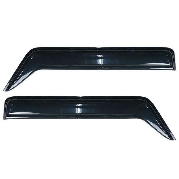 ジムニー JB64W ジムニーシエラ JB74W ドアバイザー スモーク 2P セット H30.7〜 サイドバイザー 雨除け 後付け | ジムニー | 01