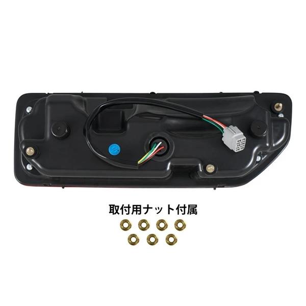 スズキ ジムニー JB64W ジムニーシエラ JB74W オープニングモーション シーケンシャルウインカー LEDテールランプ レッドレンズ | ジムニー | 04